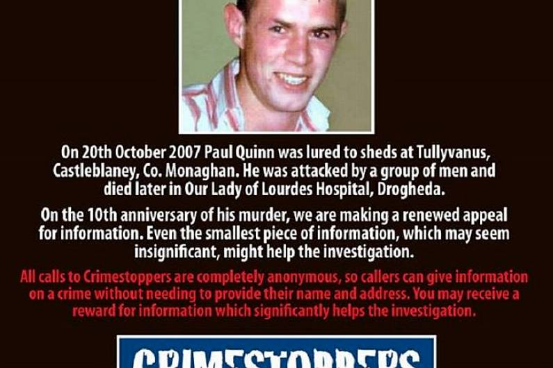 Paul Quinn's mother joins in calls to end IRA chants