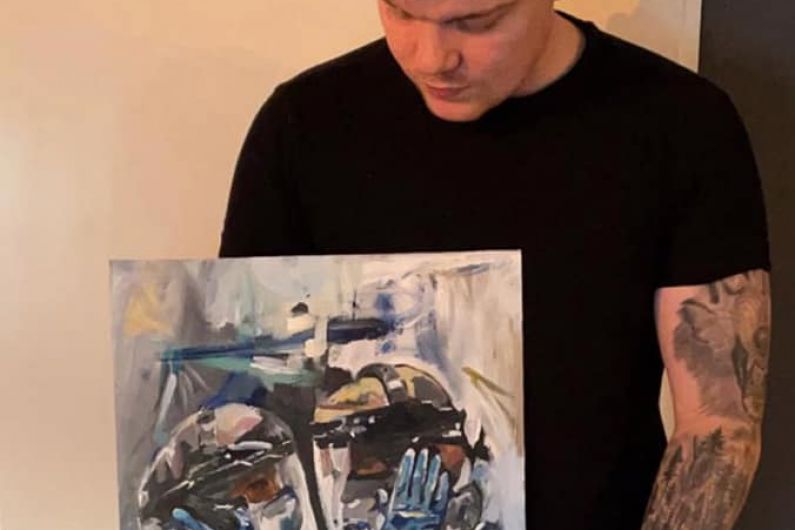 Cavan man behind viral painting of nurses aiming to expand his series of art work