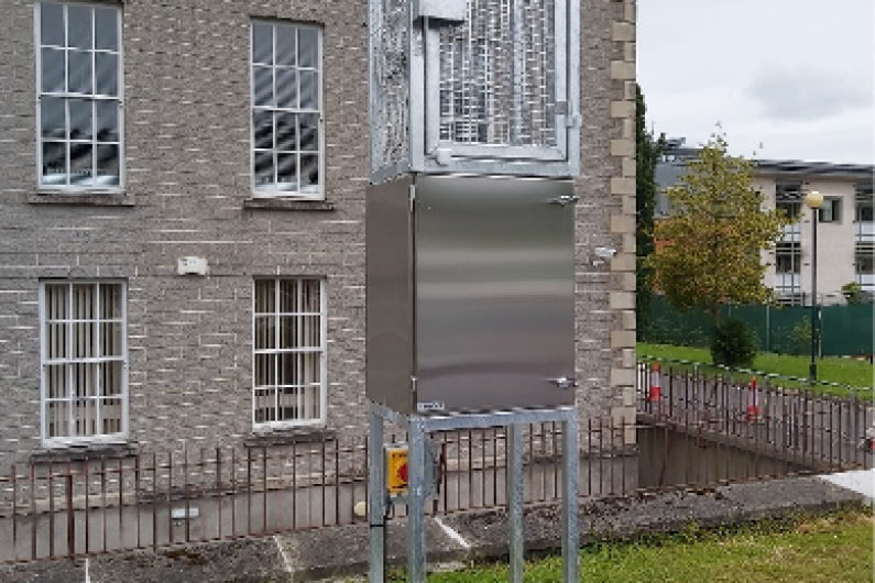 Air Quality Monitoring Station installed in Cavan Town in joint County Council and EPA project