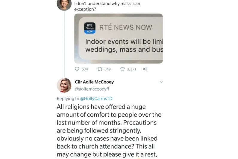 Castleblayney Councillor accuses TD of “bashing the church for likes”