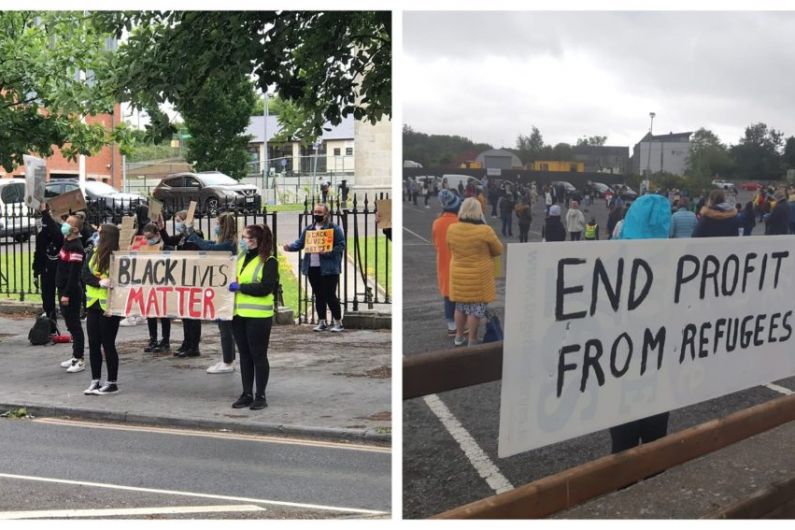 Hundreds attend anti-racism protests in Cavan and Monaghan