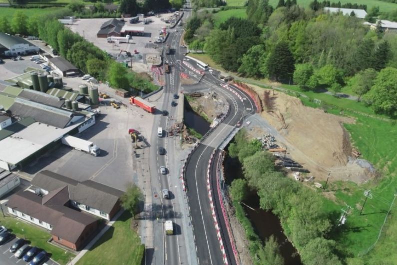 Changes to traffic management as works continue on new Blackwater Bridge in Monaghan