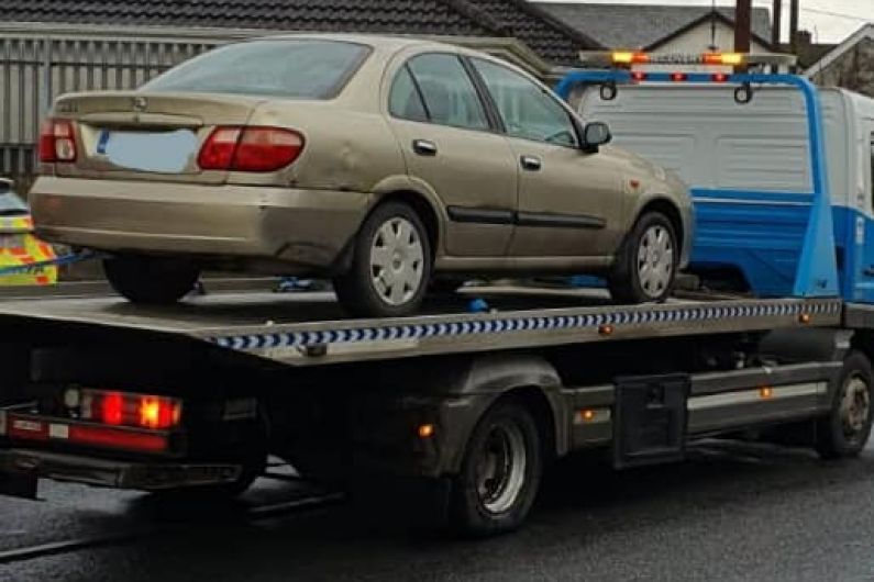 Vehicle seized by garda&iacute; in Cavan for having no tax, insurance, or NCT