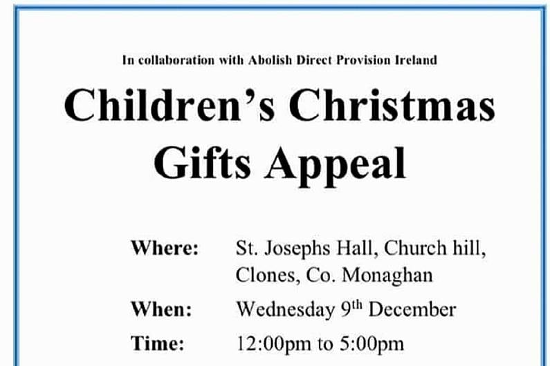 Collection for clothes and toys for children in direct provision being held