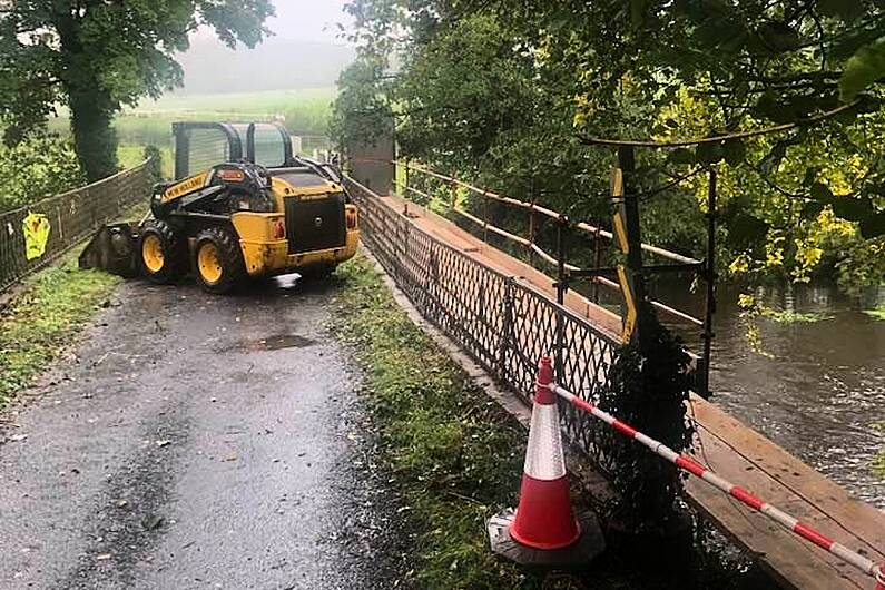 Iron lattice work on Claragh Bridge near Cootehill is to be repaired.