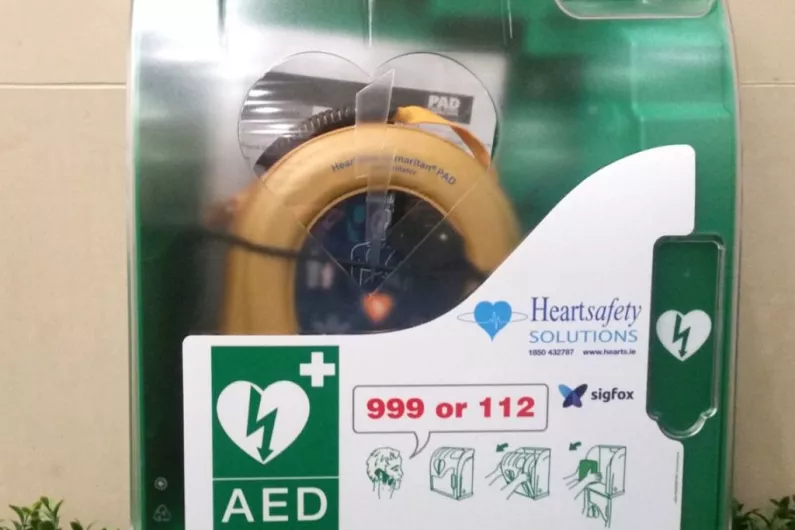 Monaghan Town defibrillator “unavailable until further notice” due to vandalism