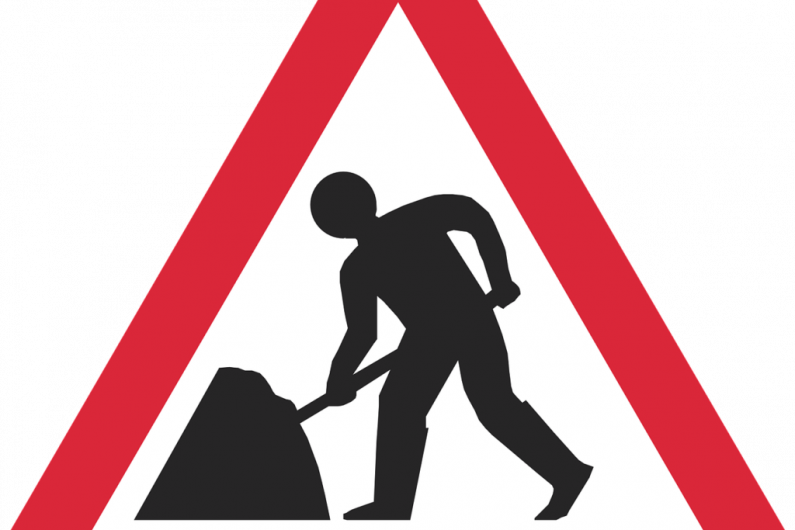 Major roadworks underway in Monaghan town