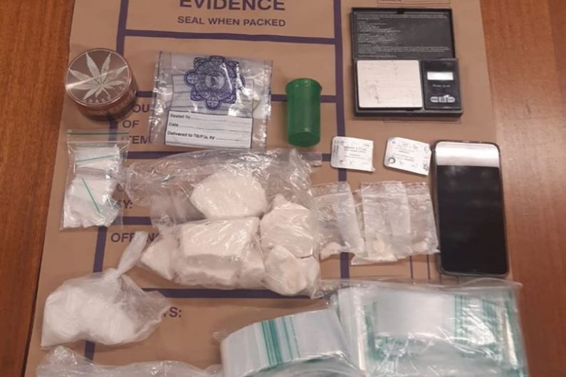 Man charged following seizure of drugs and cash in Cavan