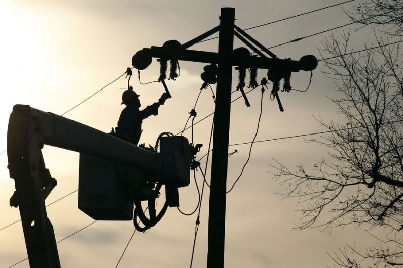 Local households without power due to high winds