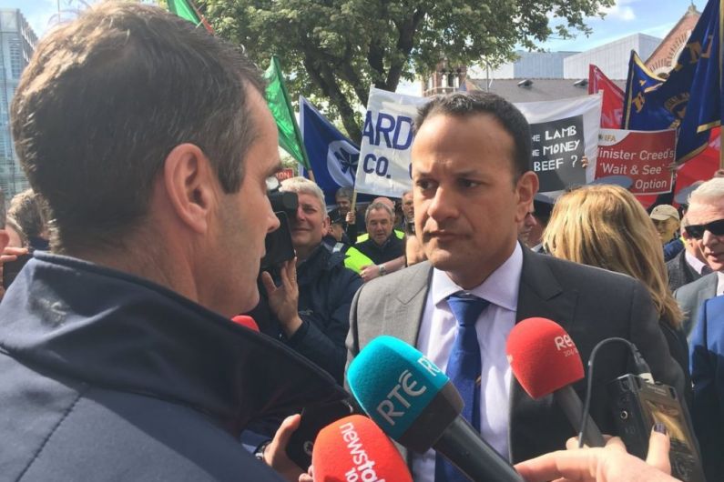 LISTEN BACK: Farmers protest outside Cork cabinet meeting