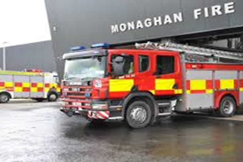 Local emergency services in Monaghan carry out rescue operation at an industrial premises