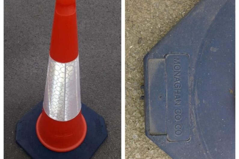Gardaí investigating theft of 60 traffic cones in south Monaghan