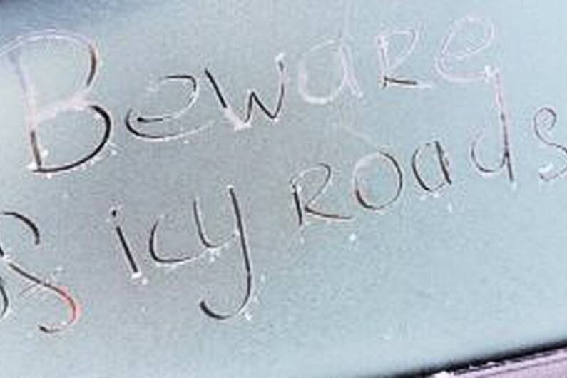 Motorists have been urged to be careful when making essential journeys this morning due to icy roads.