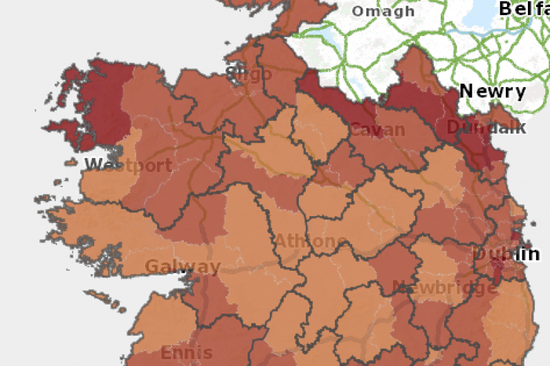 Two electoral areas in Monaghan have Covid incidence rates over twice the national average