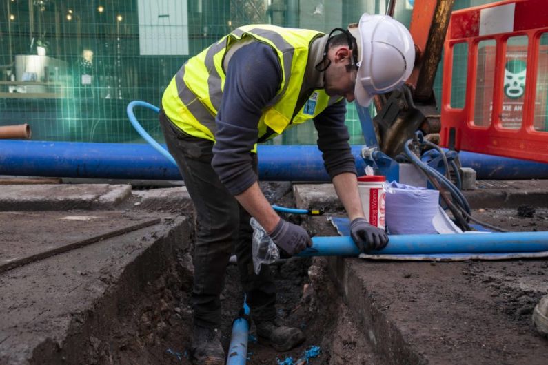 Normal water supply returns in Castleblayney after burst pipe