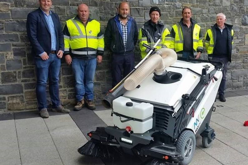 Monaghan spearheading new project through purchase of the country's first electric sweeper