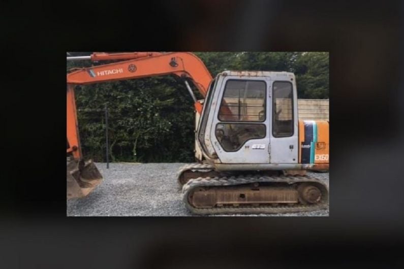 Investigation after digger stolen from Bailieborough field