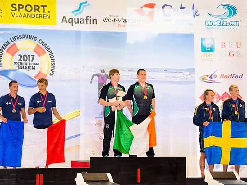 Sligo-man wins gold at European Lifesaving Championships