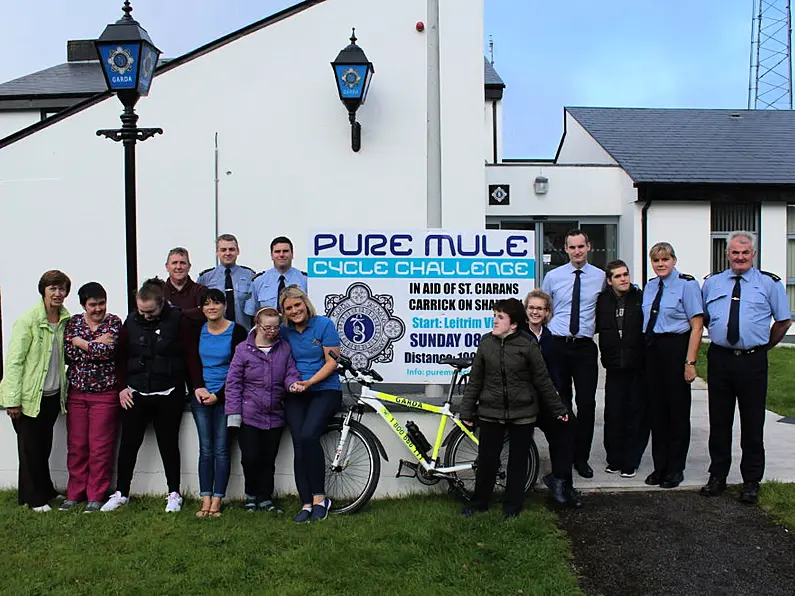 Carrick-on-Shannon Gardai preparing for 'Pure Mule' Cycling Sportive on Sunday