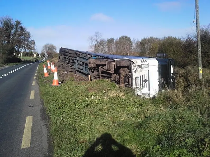 Section of N4, Collooney to Castlebaldwin, closed this morning