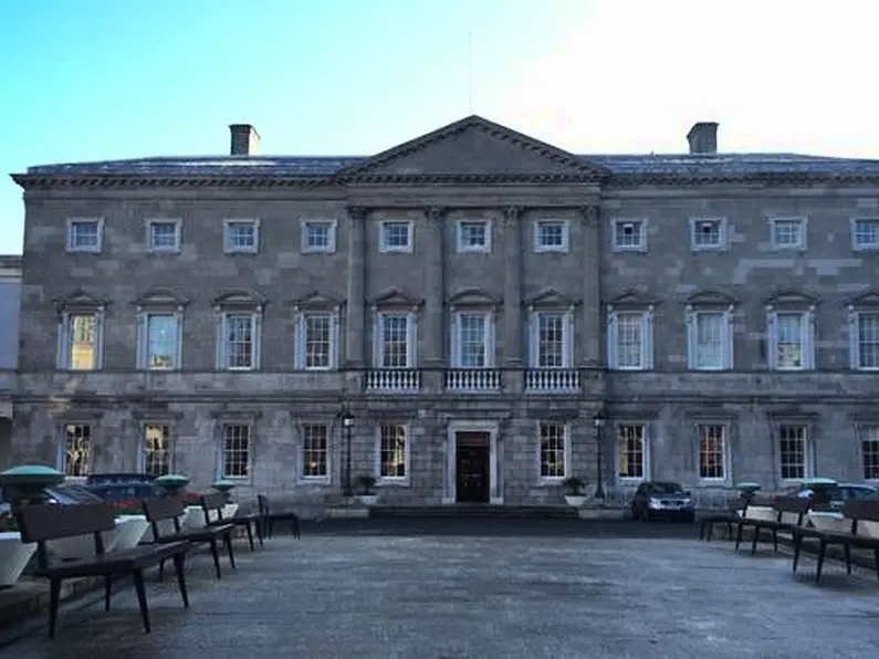 Local PNA ambulance staff protest at Leinster House