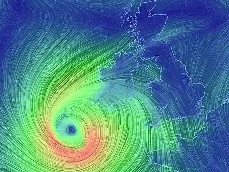 Storm Brendan hits the North West