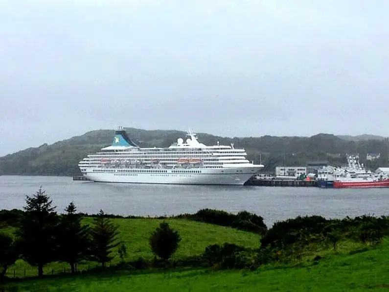 Cruise ship brings more than 3,000 visitors to Killybegs