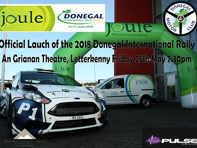 Donegal International Rally launch on Friday