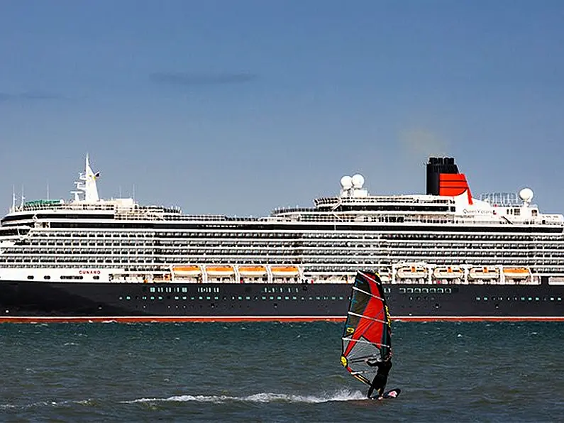 Largest cruise ship to ever dock at Killybegs harbour has arrived