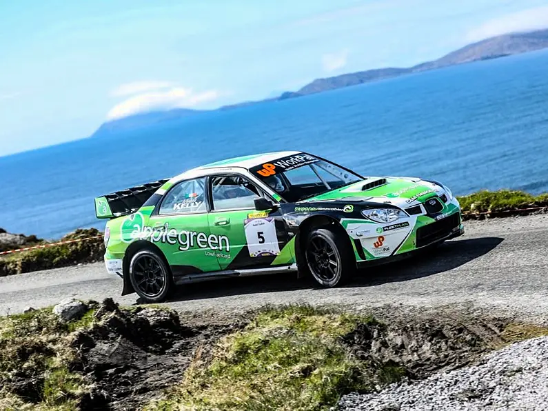 Donegal's Manus Boyle and Donal Barrett win Rally of the Lakes