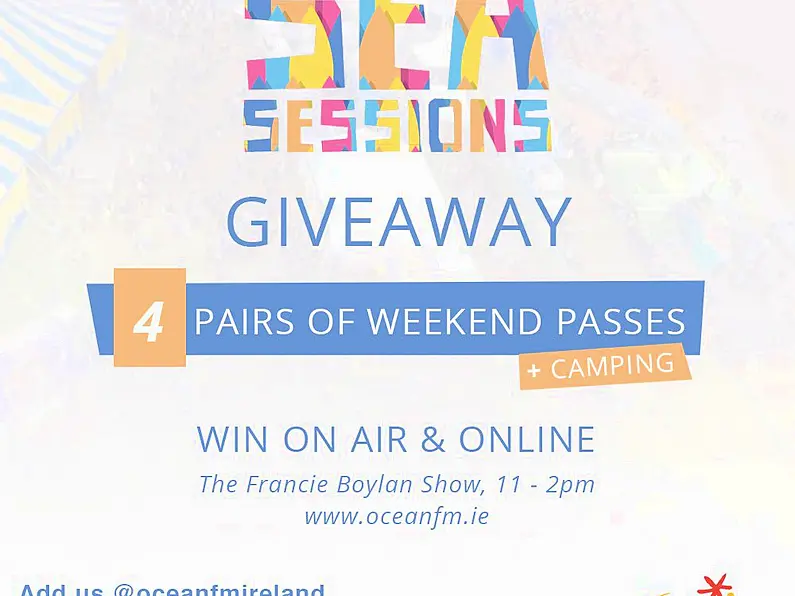 Win Weekend Passes and Camping to Sea Sessions with The Francie Boylan Show