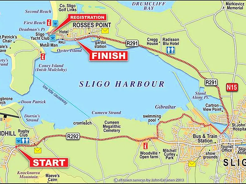 Motorists advised to drive carefully as Sligo Coast to Coast gets underway