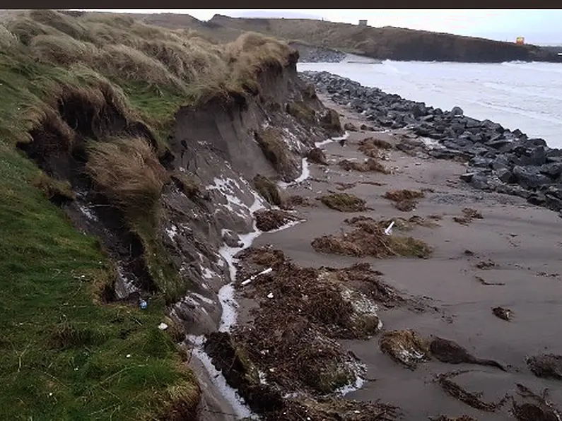 Extensive damage to dunes at County Sligo golf course following storm