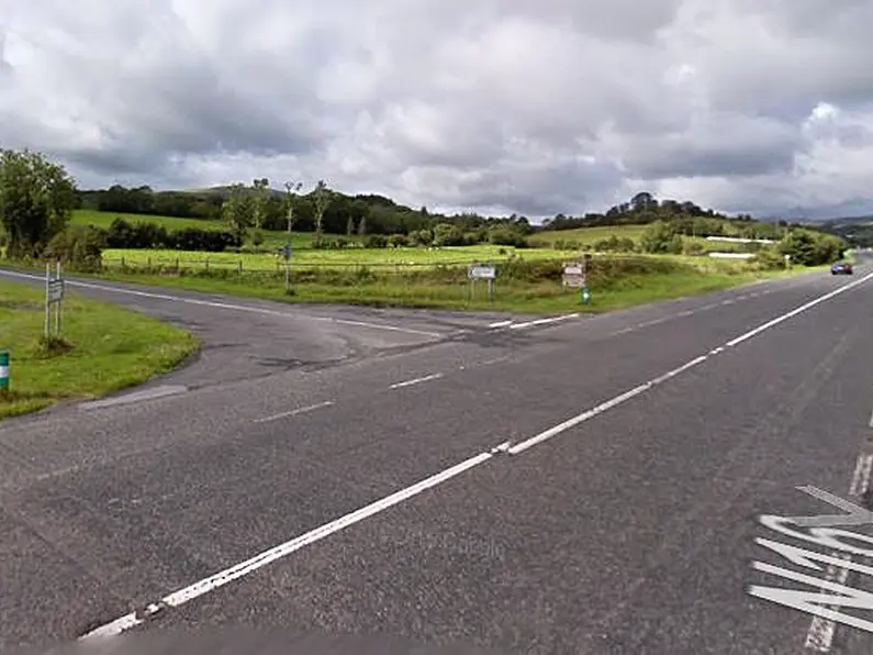 Gardaí at scene of crash outside Manorhamilton