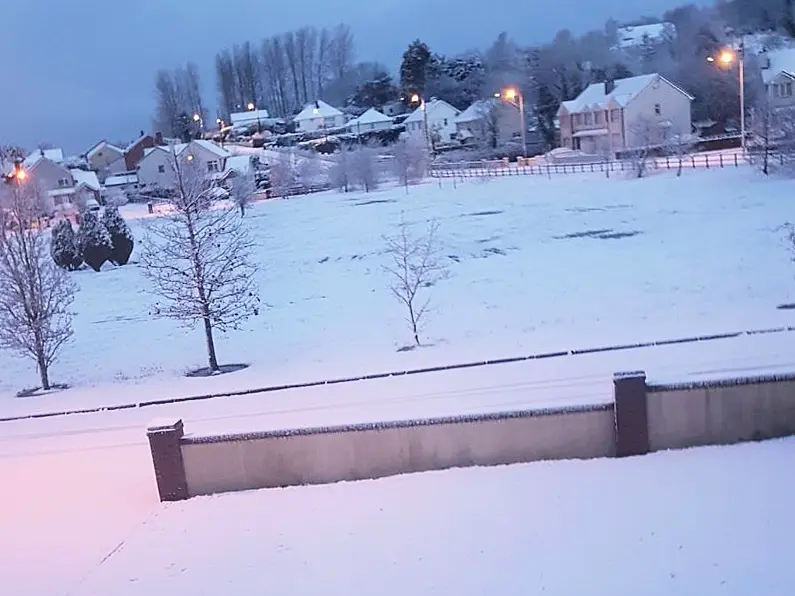 Snow in parts of the North West