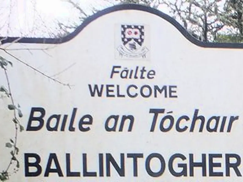 Ballintogher Village footpaths in dangerous condition