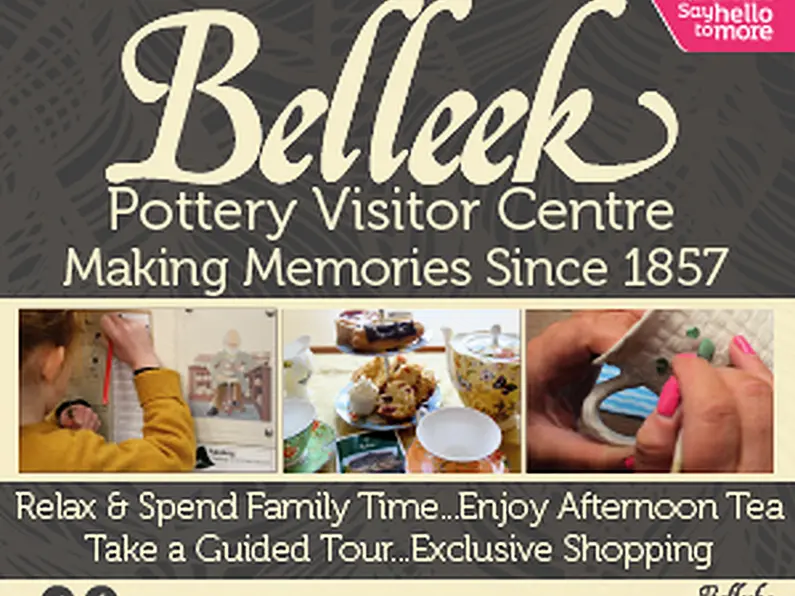 Security tight at Belleek Pottery as Royal visitor expected this evening