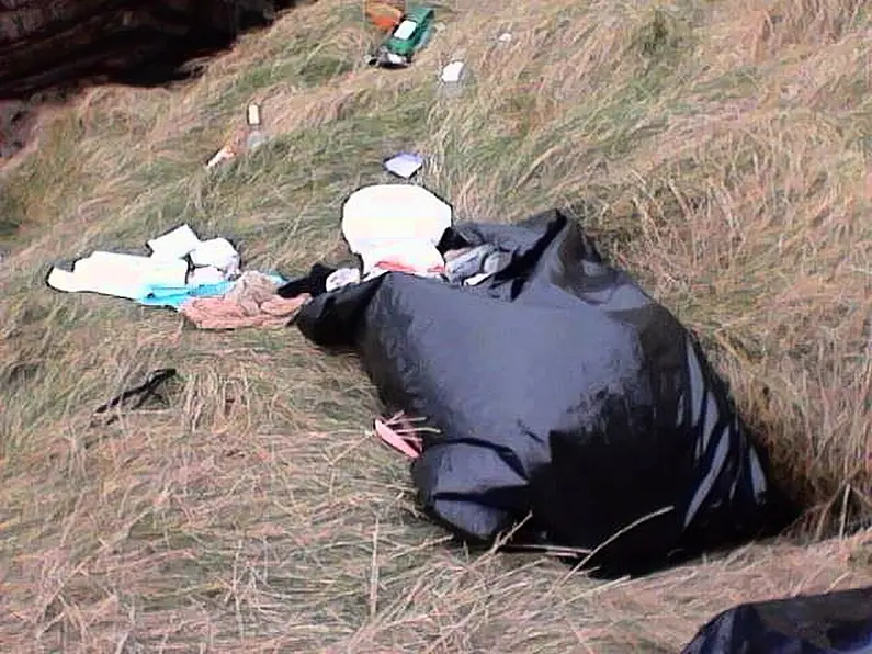 'Take-away packages, coffee cups, plastic'... dumping continues to blight the Irish landscape