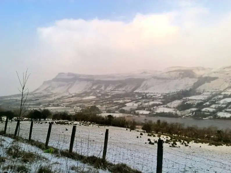 Icy conditions on NW roads