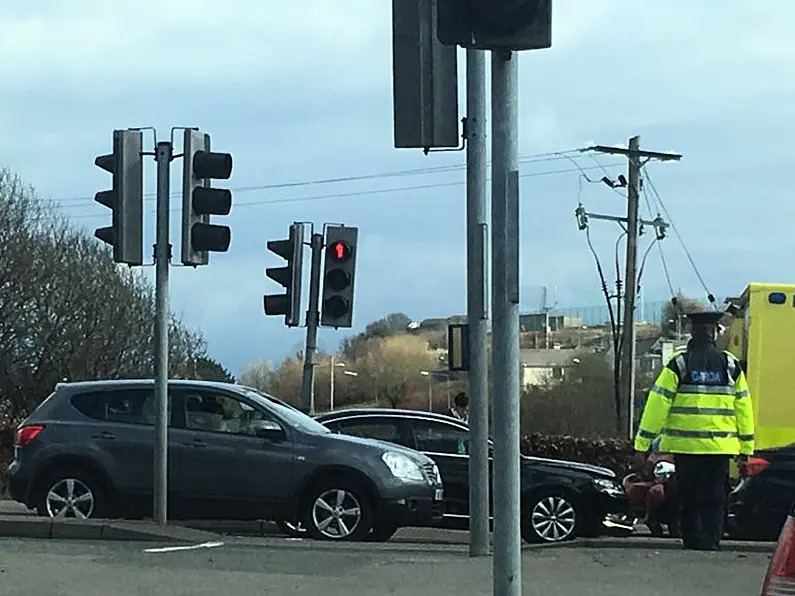 UPDATE:  Traffic back to normal.  Inbound traffic temporarily down to one lane in Sligo Town