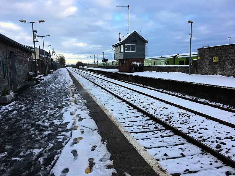 Weather warning for snow and ice in place