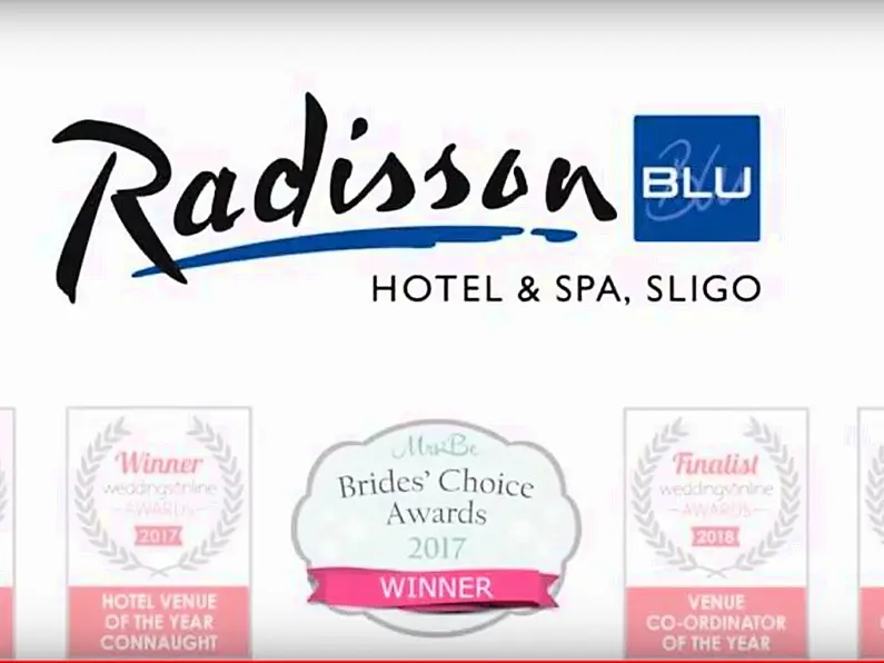 Radisson Blu, Sligo Weddings Online Winners