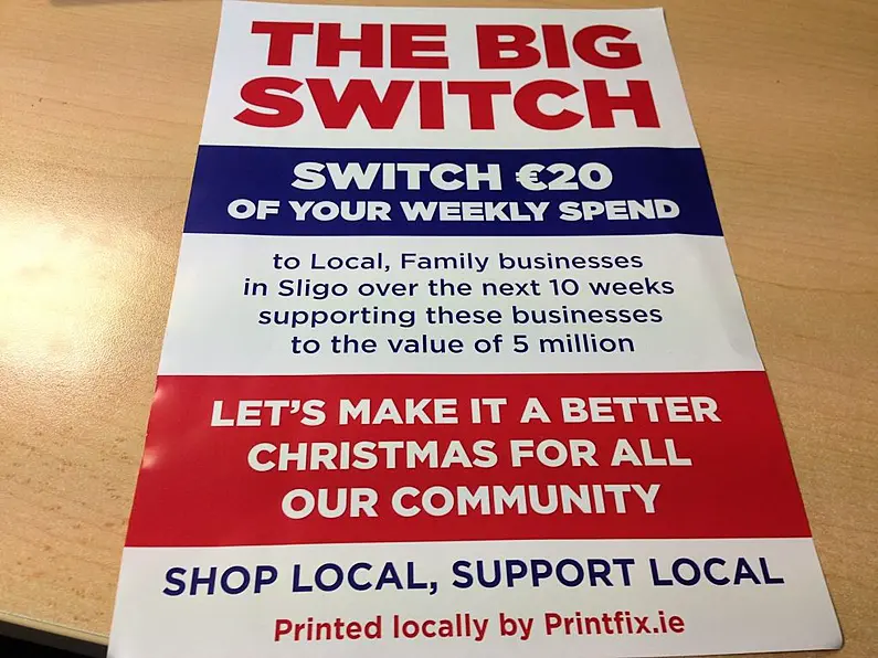 Sligo Councillor launches shop local business initiative