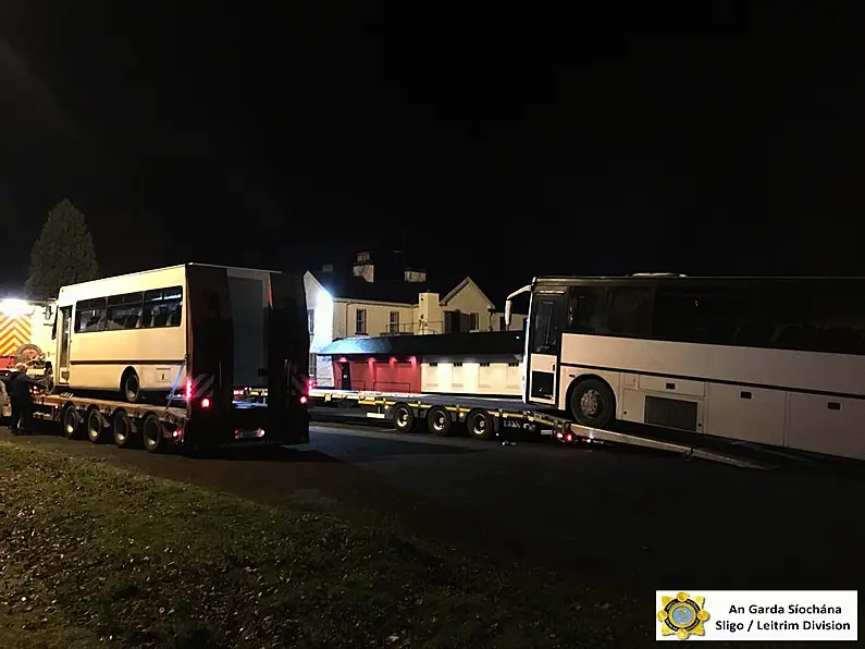 Two buses taken off the road by Gardaí for being dangerous or defective, court to follow