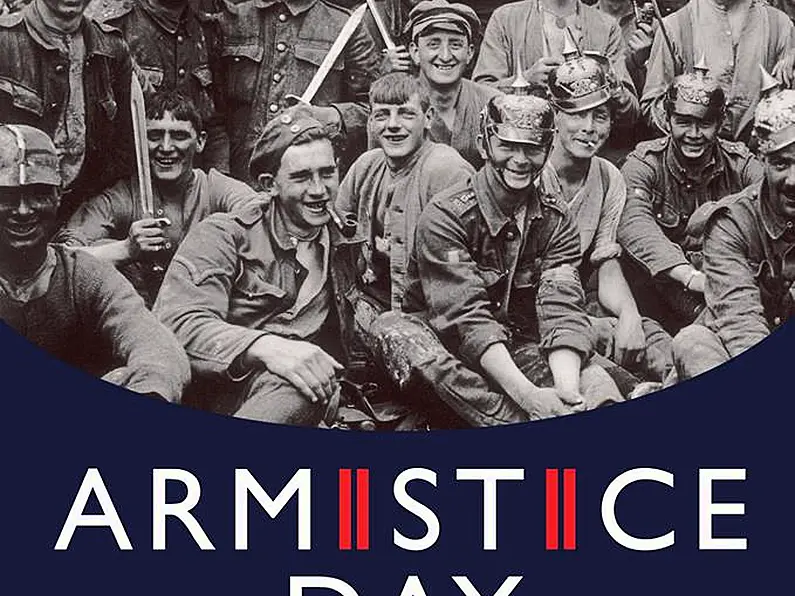 Armistice Day event taking place in Sligo Town on Sunday