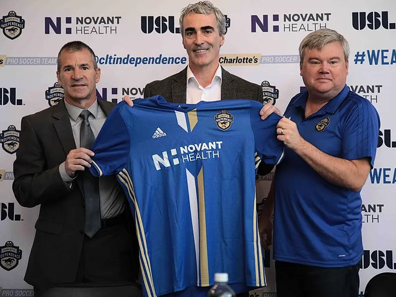 Jim McGuinness officially unveiled as Charlotte Independence head coach