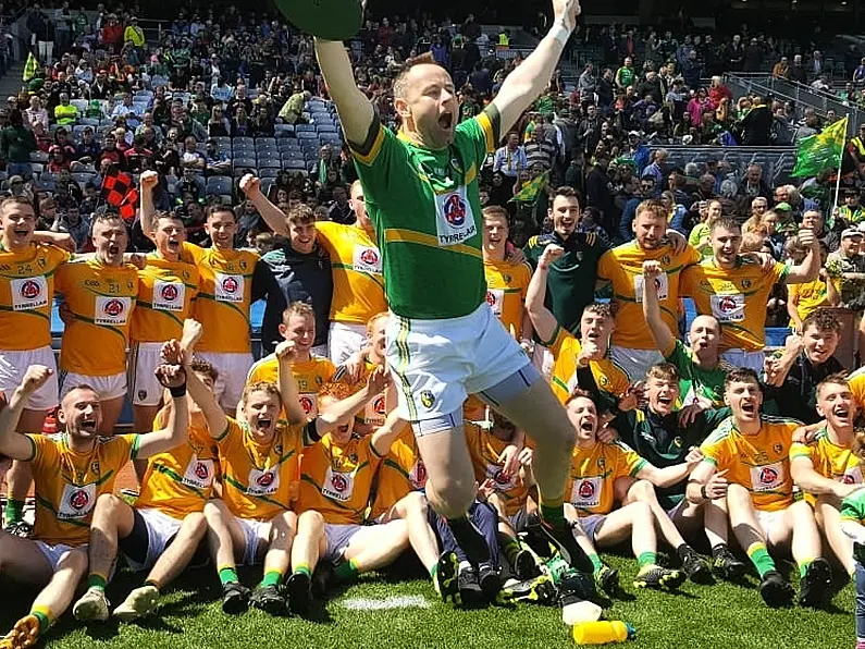 Leitrim hurlers Croke Park joy