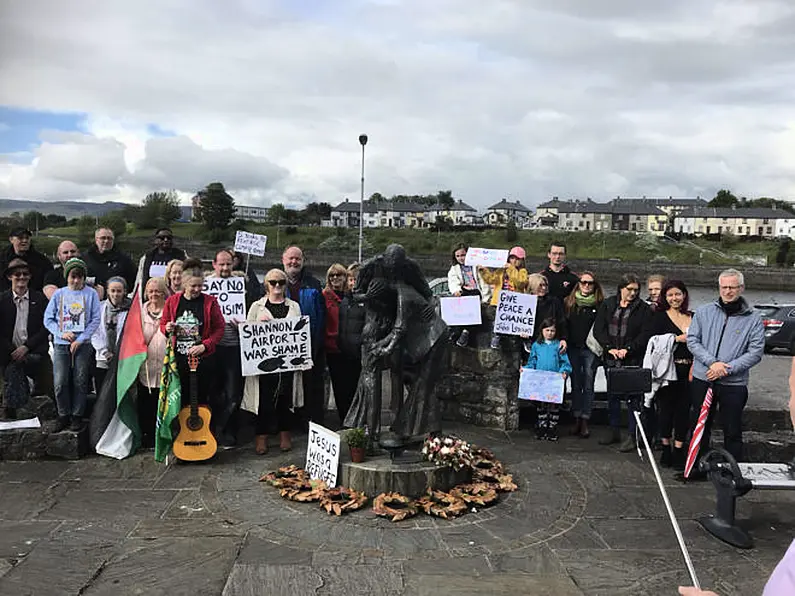 Anti-Trump protest in Sligo