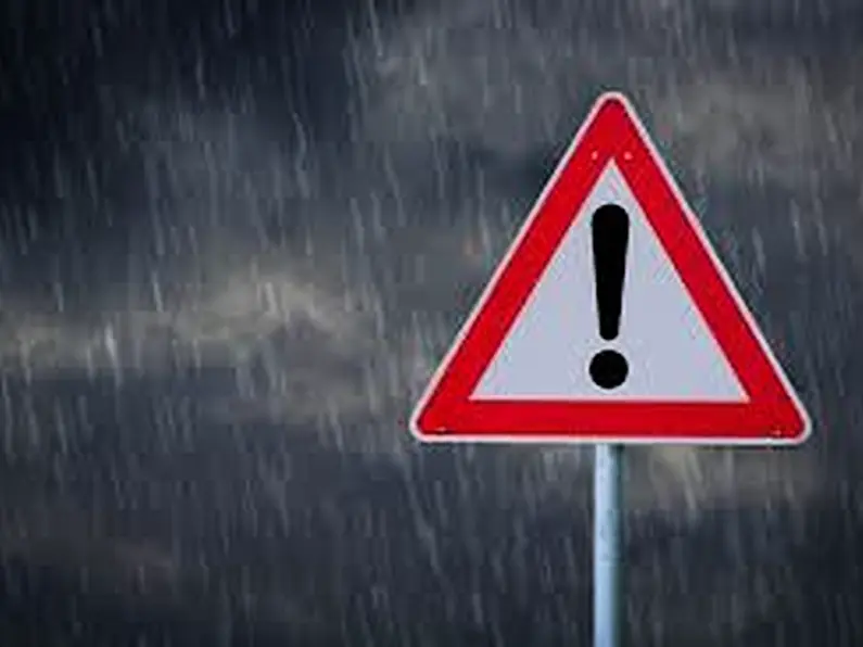 Yellow rainfall warning extended to Donegal