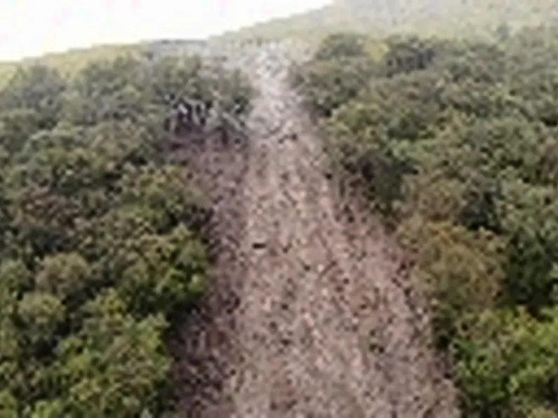 Mudslide causes serious damage near Ballintrillick